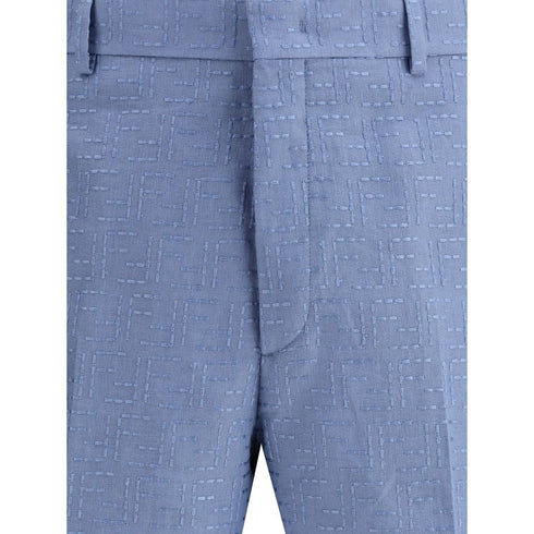 Fendi Linen Shorts